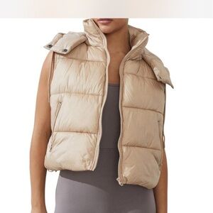 Cotton On Beige Puffer Vest